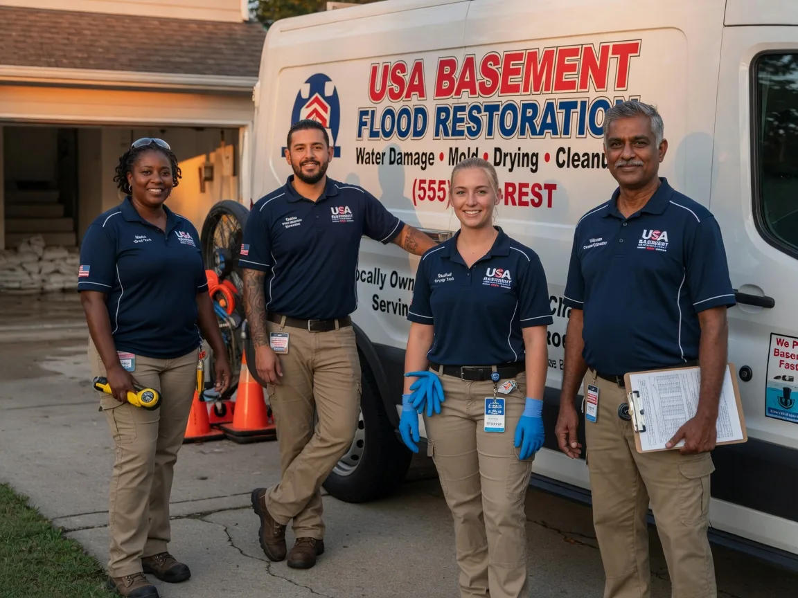 Basement Flood Cleanup company in Crowville, LA